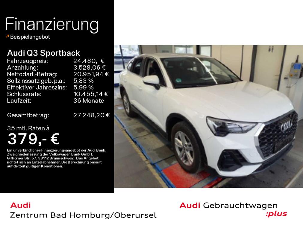 Audi Q3 Sportback 35 TFSI ) S tronic *Virtual*Kamera*