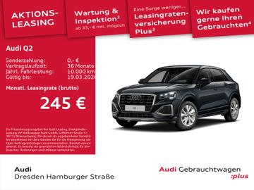 Audi Leasingangebot: Audi Q2 Advanced 35 TDI S tronic AHZV Matrix LED