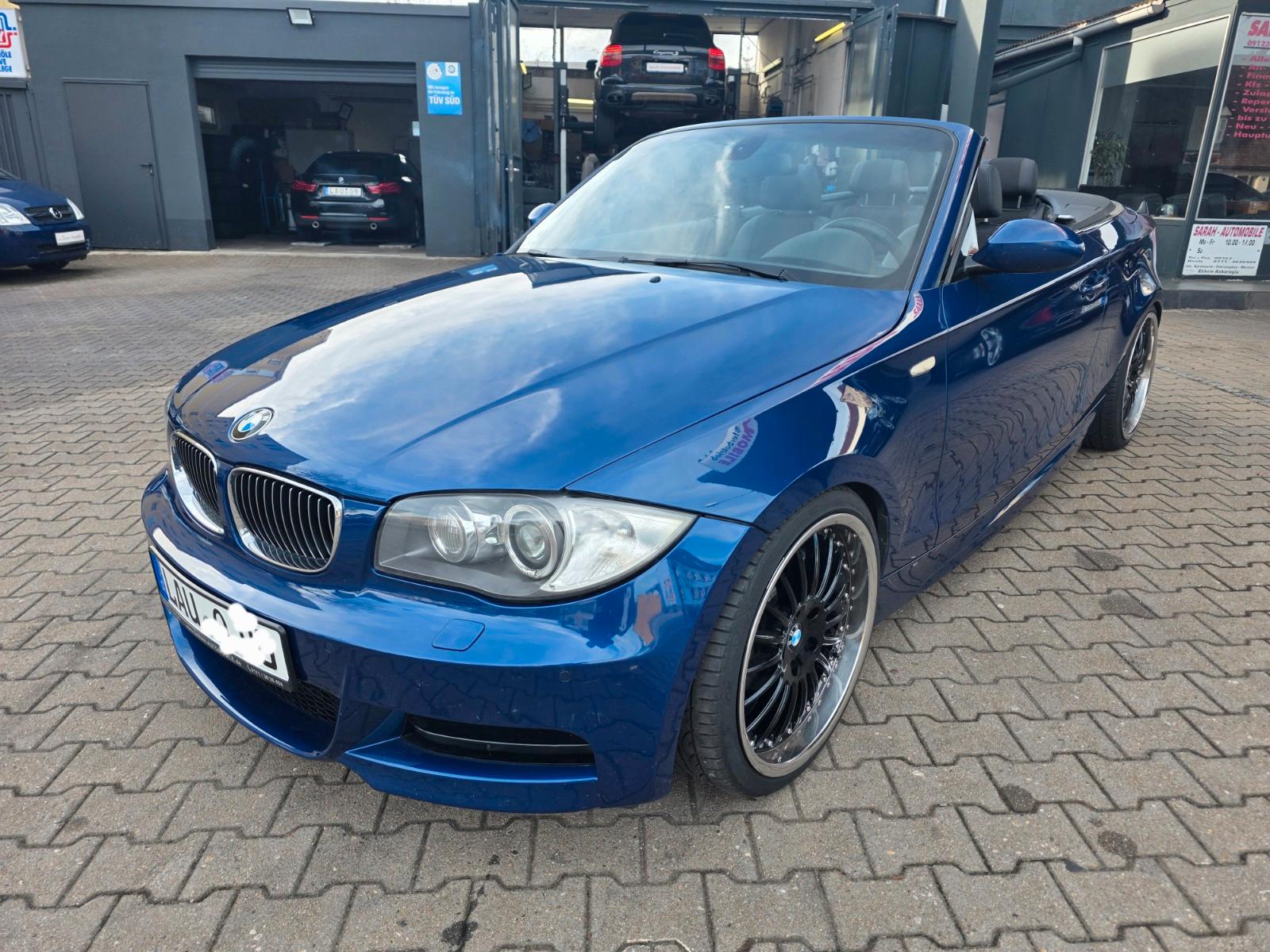 BMW 135i Cabrio M-Paket mit 19"