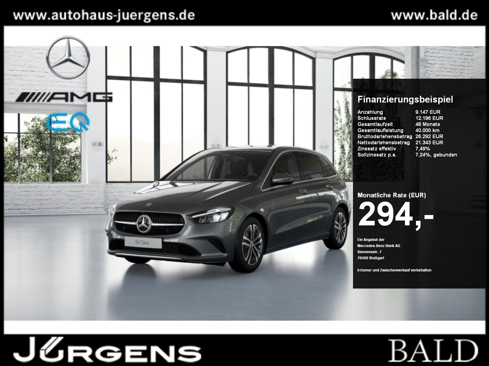 Mercedes-Benz B 200 d Progressive/LED/Kamera/Winter/Shz/Navi
