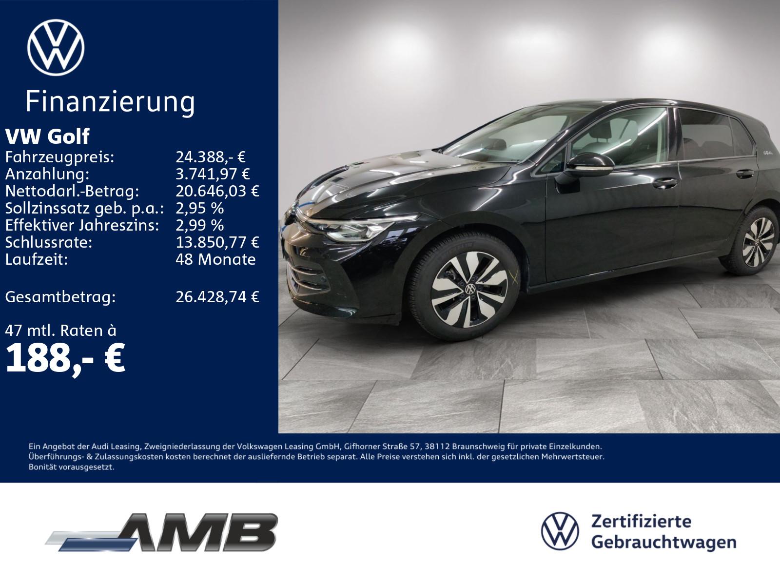 Volkswagen Golf Goal 1.5 TSI AHK/LED-Plus/Travel/Nav/Sitzhz