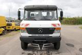 Mercedes-Benz Vario 816D mit Ladekran 3 Sitzer Standheizung HI - Mercedes-Benz Diesel Koffer 816 d