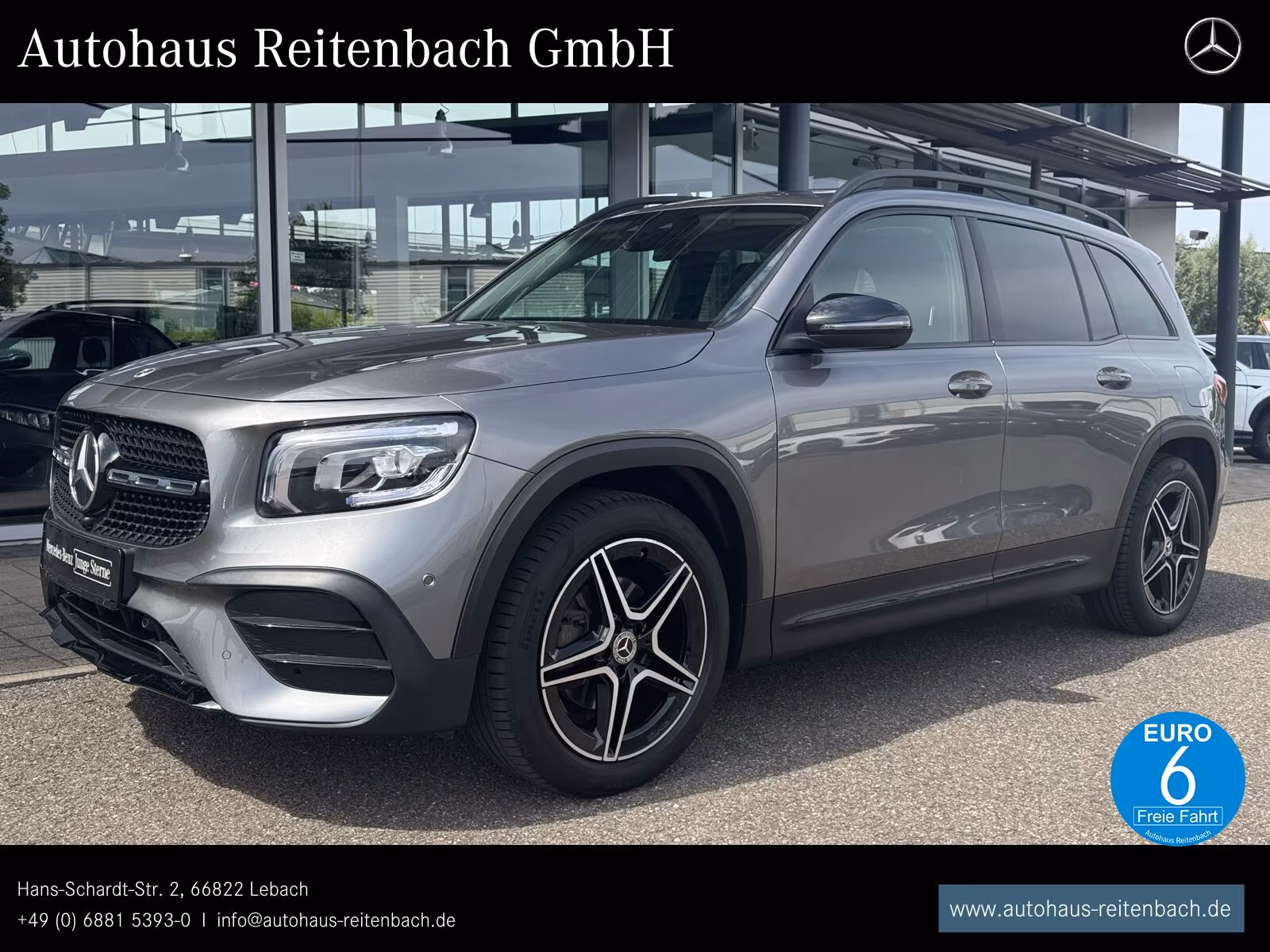 Mercedes-Benz GLB200 AMG+AHK+LED+WIDE KAMERA+NIGHT+AMBIENT+PDC