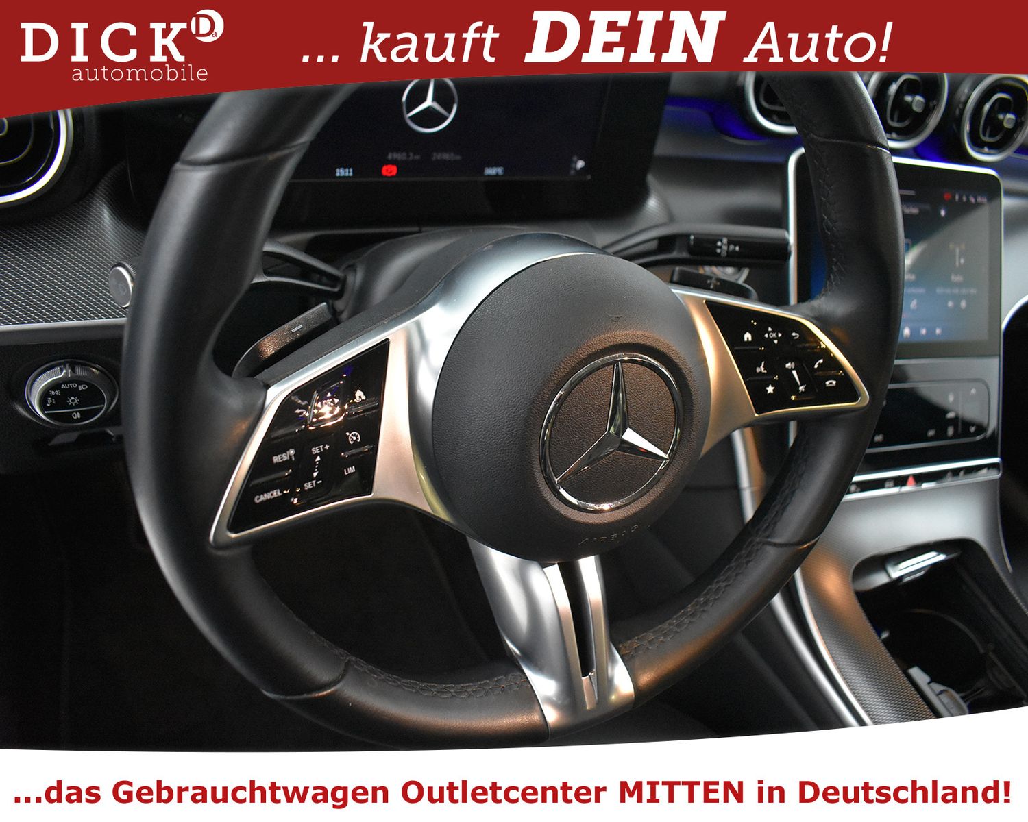MERCEDES-BENZ C 180 T 9G 2X Avantg NAVI+KAM+VIRTU+LEDER+ADVENC - Image 15