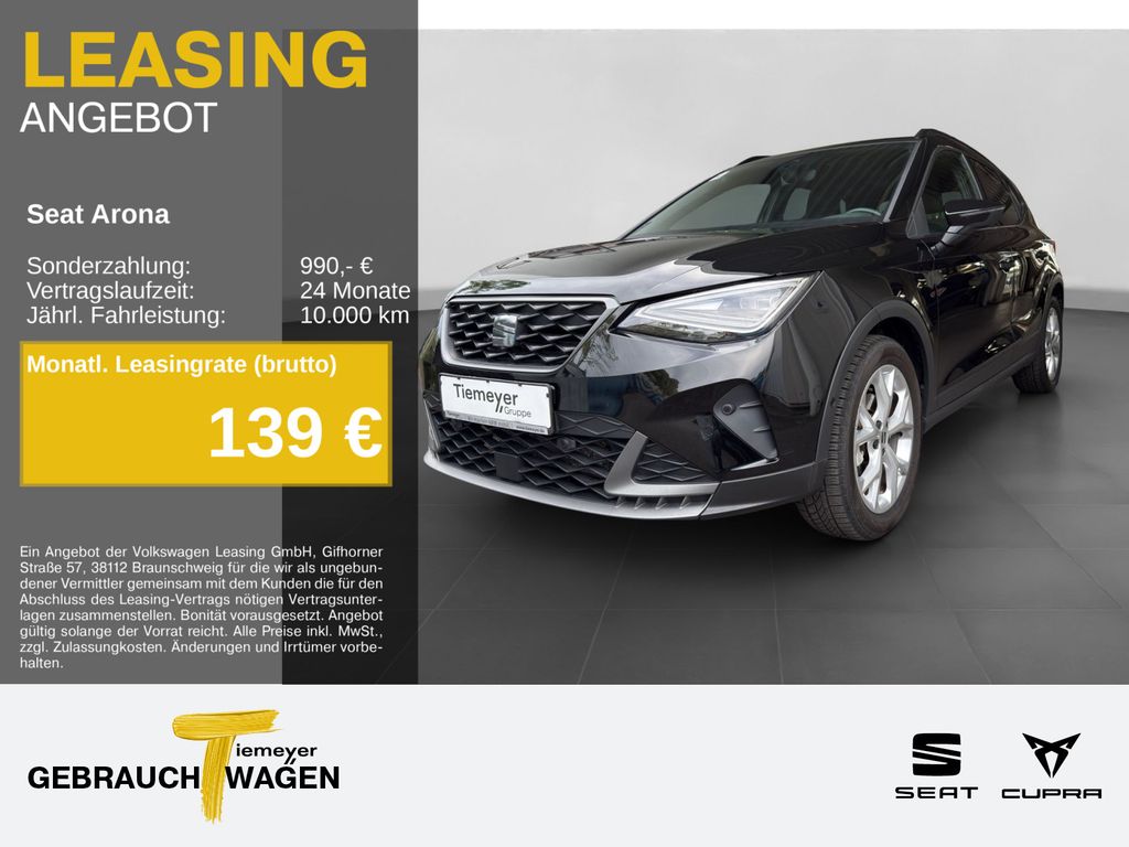 Seat Arona 1.0 TSI DSG FR NAVI ACC SH PDC+ GJR
