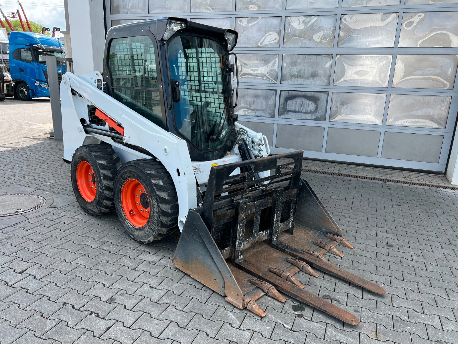 Fahrzeugabbildung Bobcat S450 / nur 131h !! / Gabel / Schaufel