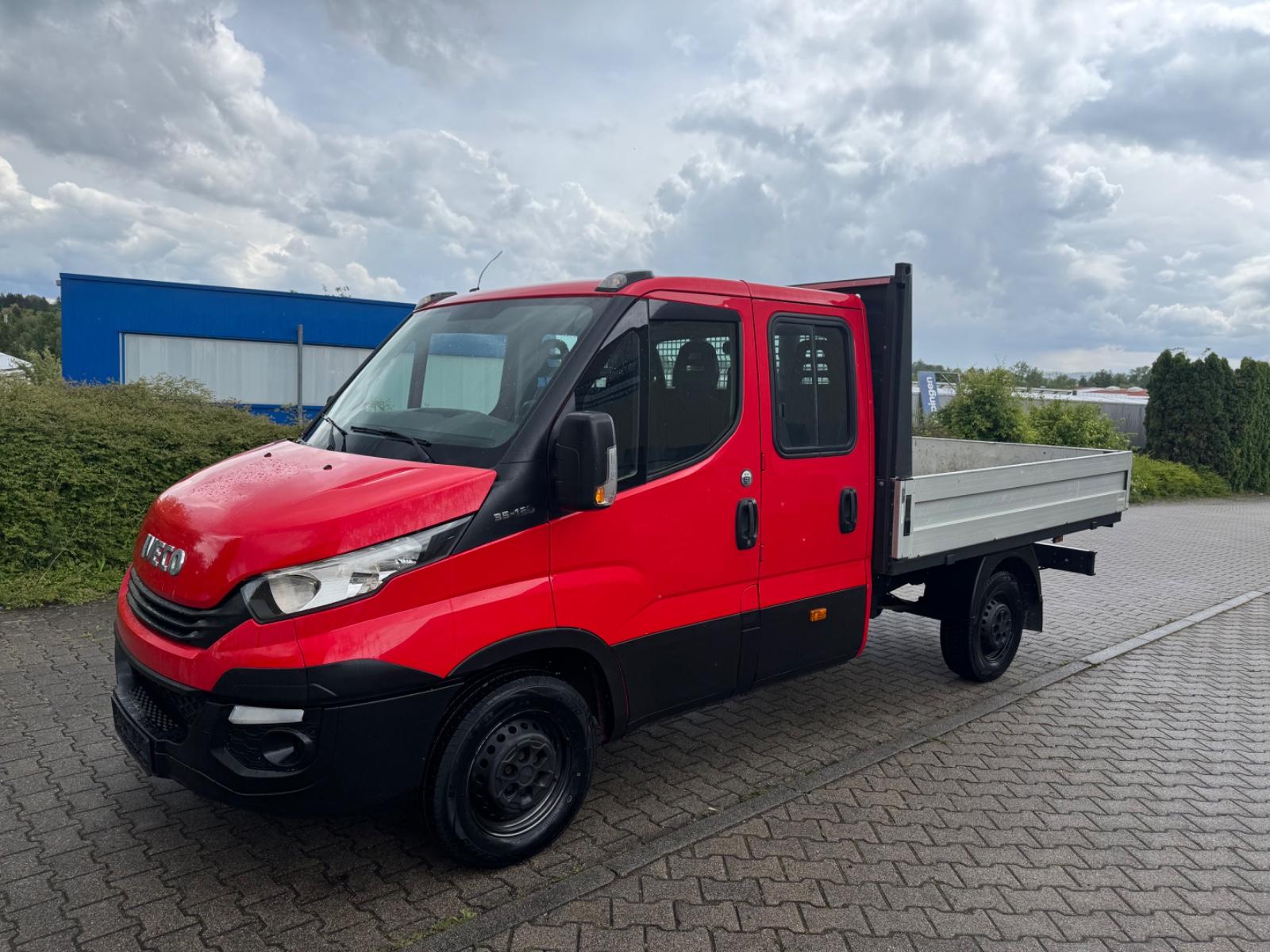 Iveco Daily 35S12 Lang Doka Pritsche AHK EU6 TÜV NEU