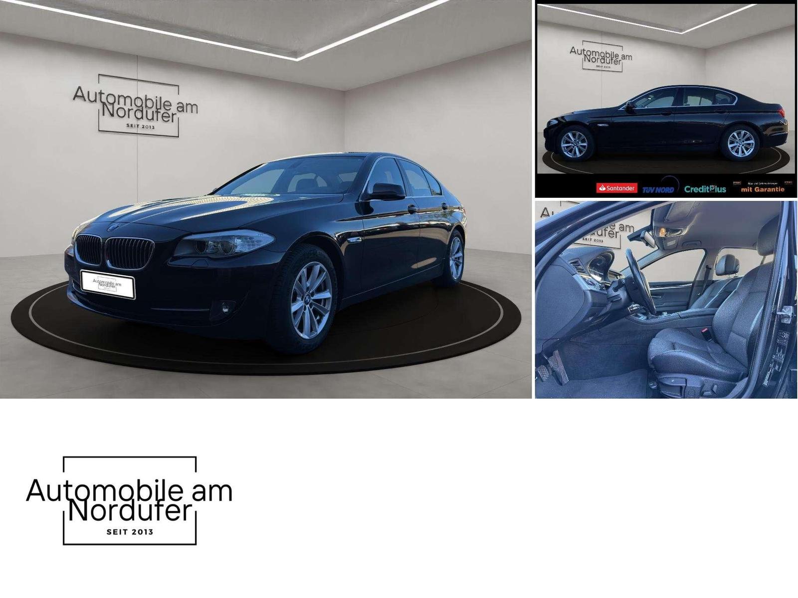 BMW 520 d-1Hand-BMW Scheckheftgepflegt-Leder-Navi-Bi