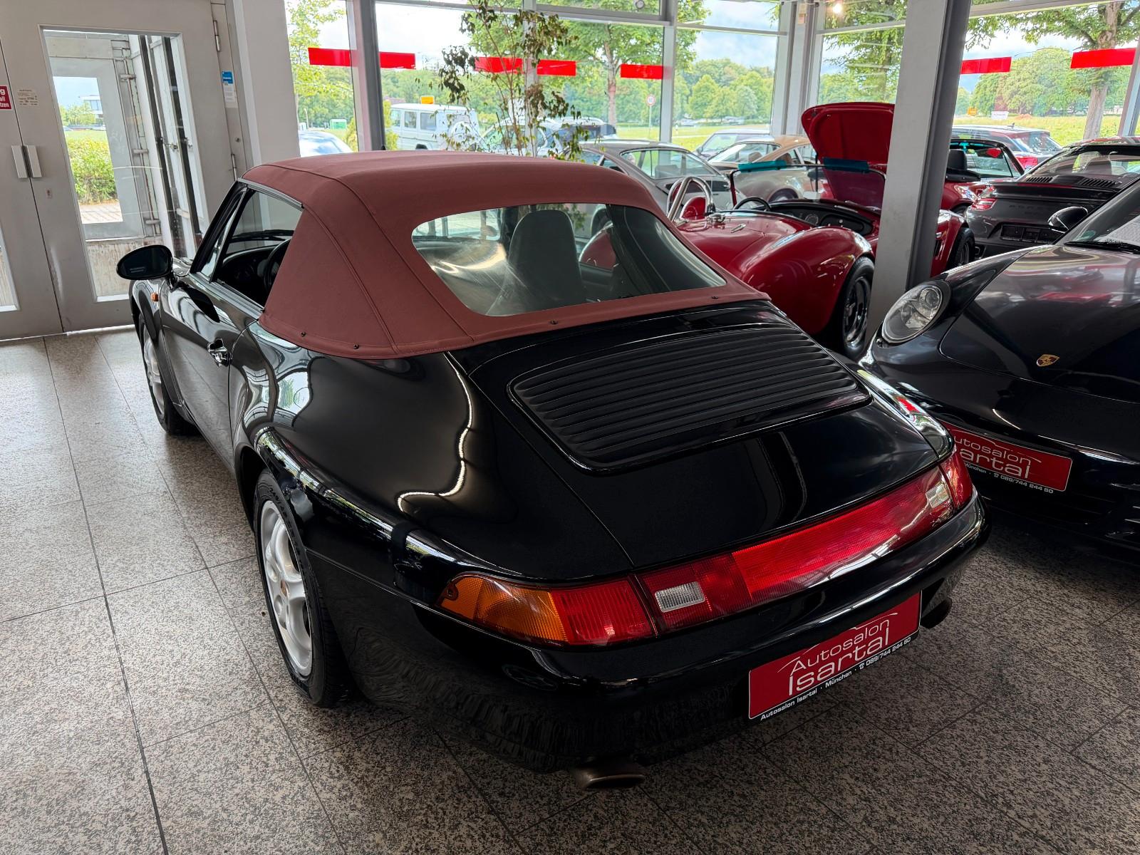 Porsche 993 C2 Cabrio 6-Gg.- 1.dt. Hd. PZ-Scheckheft