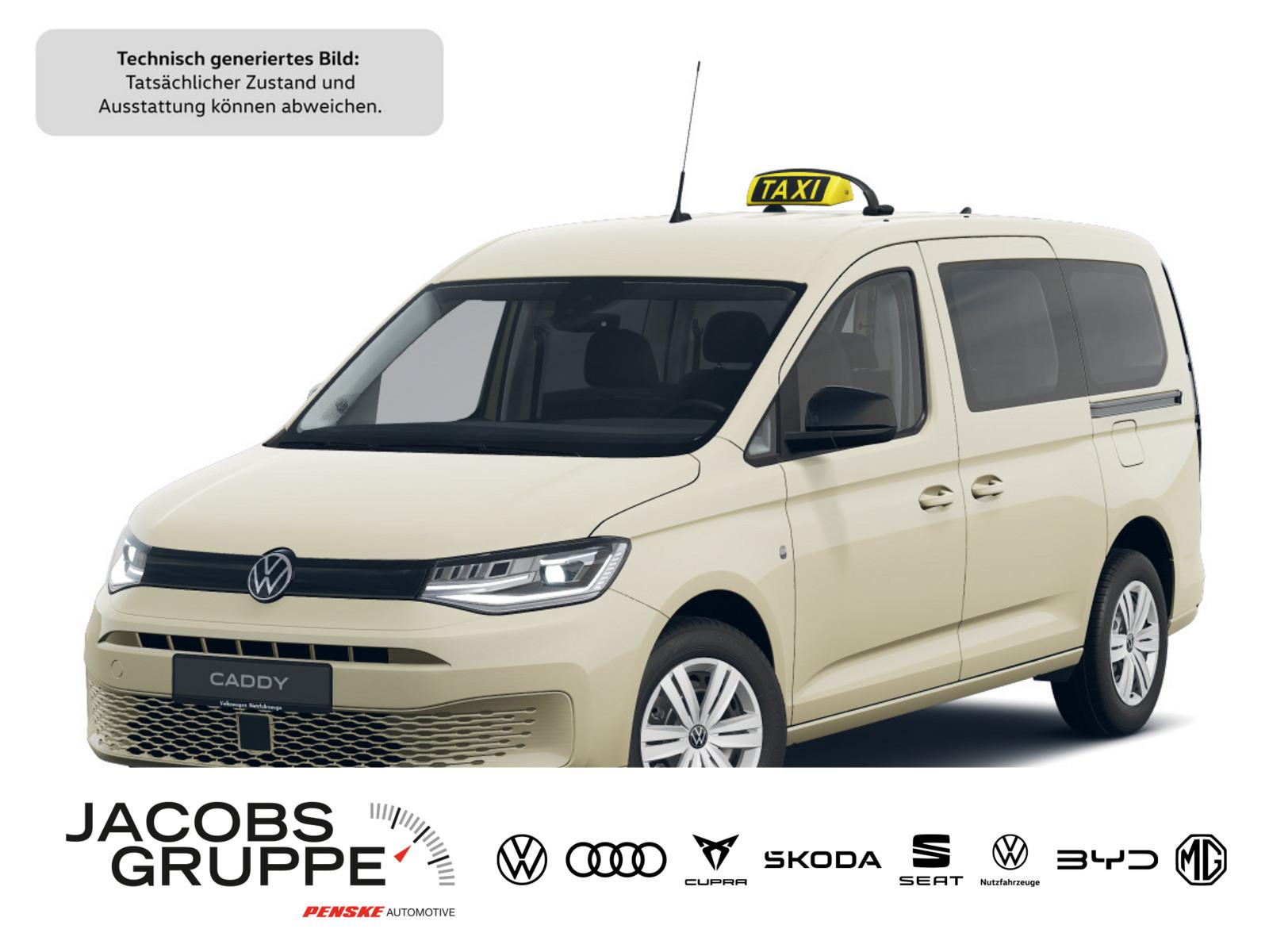 Volkswagen Caddy Maxi Taxi 90 CRD AG7 Heckausschnitt