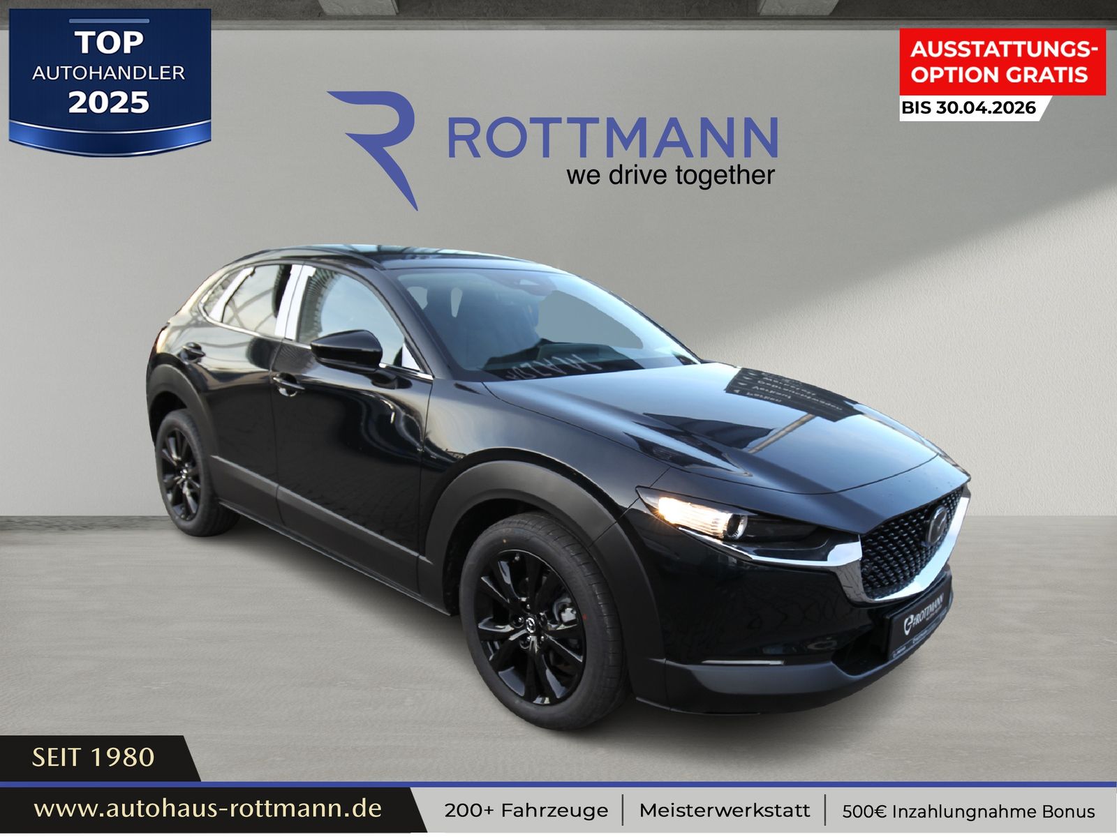 Mazda CX-30 SoMo eSKYACTIV-G 2.5 140ps Homura ACC NAVI