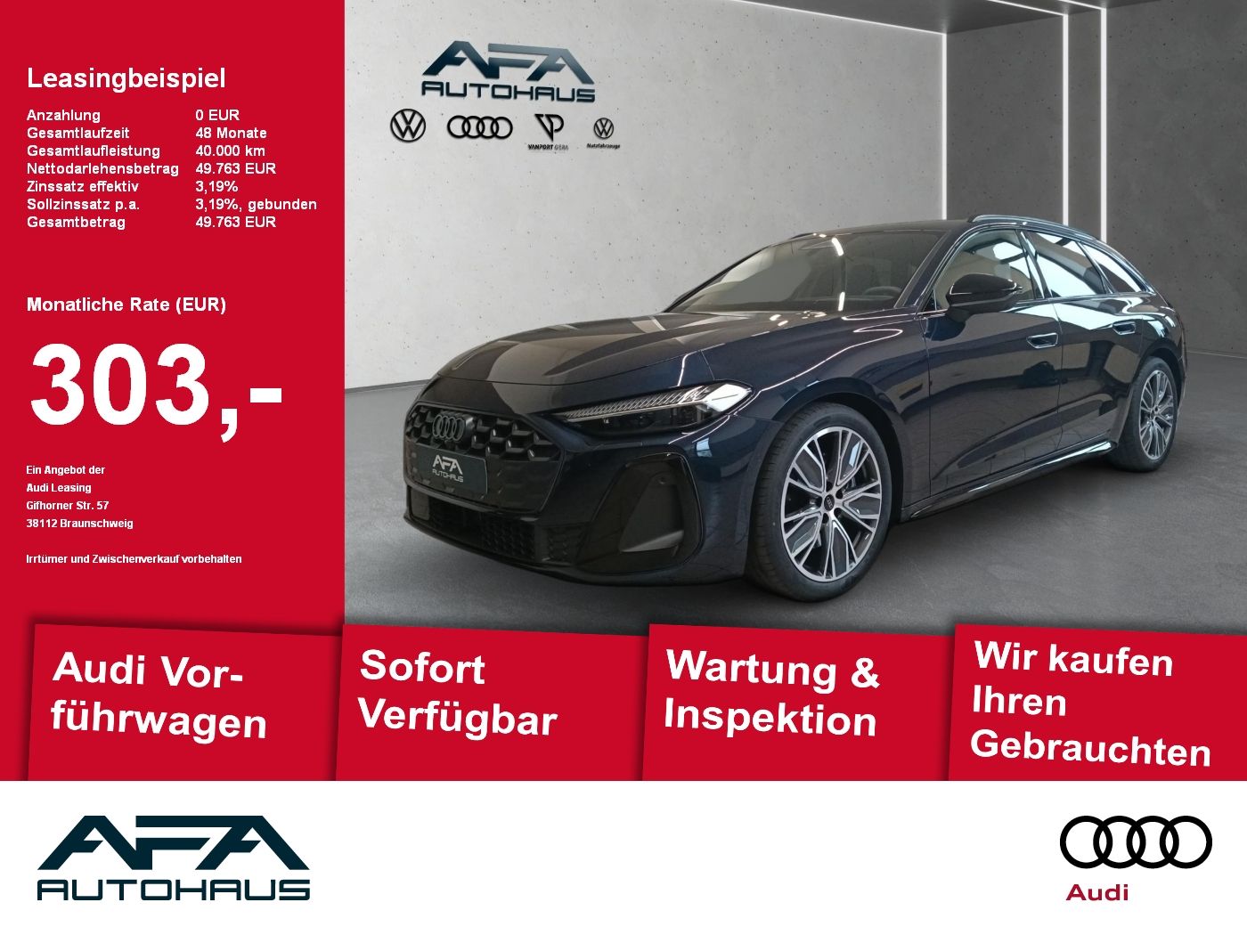 Audi A5 Avant 2.0 TDI qu. S tr. S-Line*Matrix*HUD*B&O