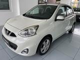 Nissan Micra Ac. 1,2 Aut. Navi,Klima,Temp.SHZ,PDC,ALU - Nissan Micra: Weiß
