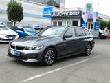 BMW 318d-Touring*Navi*LED*Leder*AHK*Alu*Euro6*1Hand - mit Diesel-Antrieb: Grau, Scheckheftgepflegt, Kombi