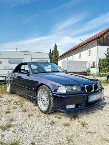 BMW E36 328i Cabrio M-Paket Hardtop BBS Klima