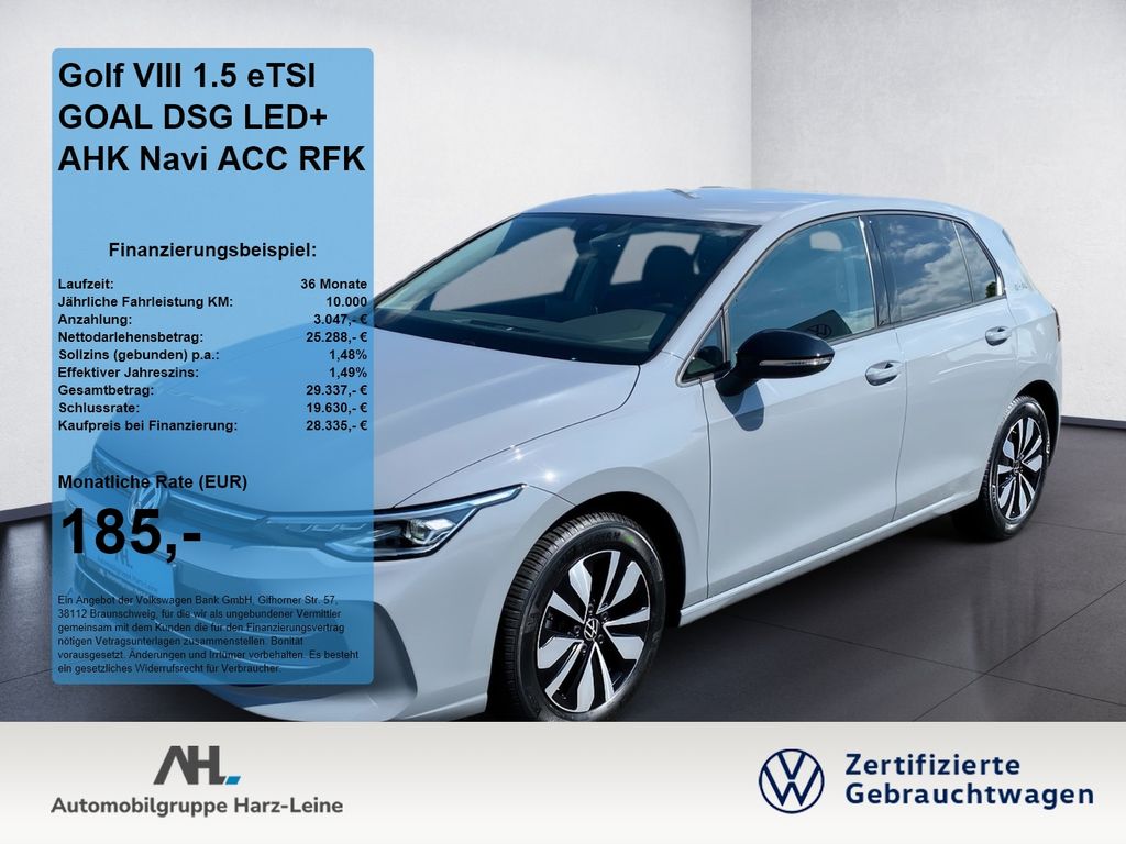 Golf VIII 1.5 eTSI GOAL DSG LED+ AHK Navi ACC RF
