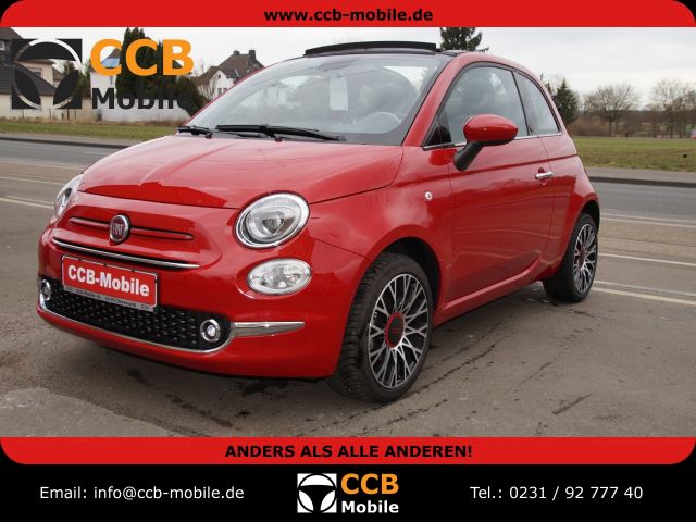 Fiat 500C CABRIO  RED*KLIMA*NAVI*16  ALU*MILD HYBRID