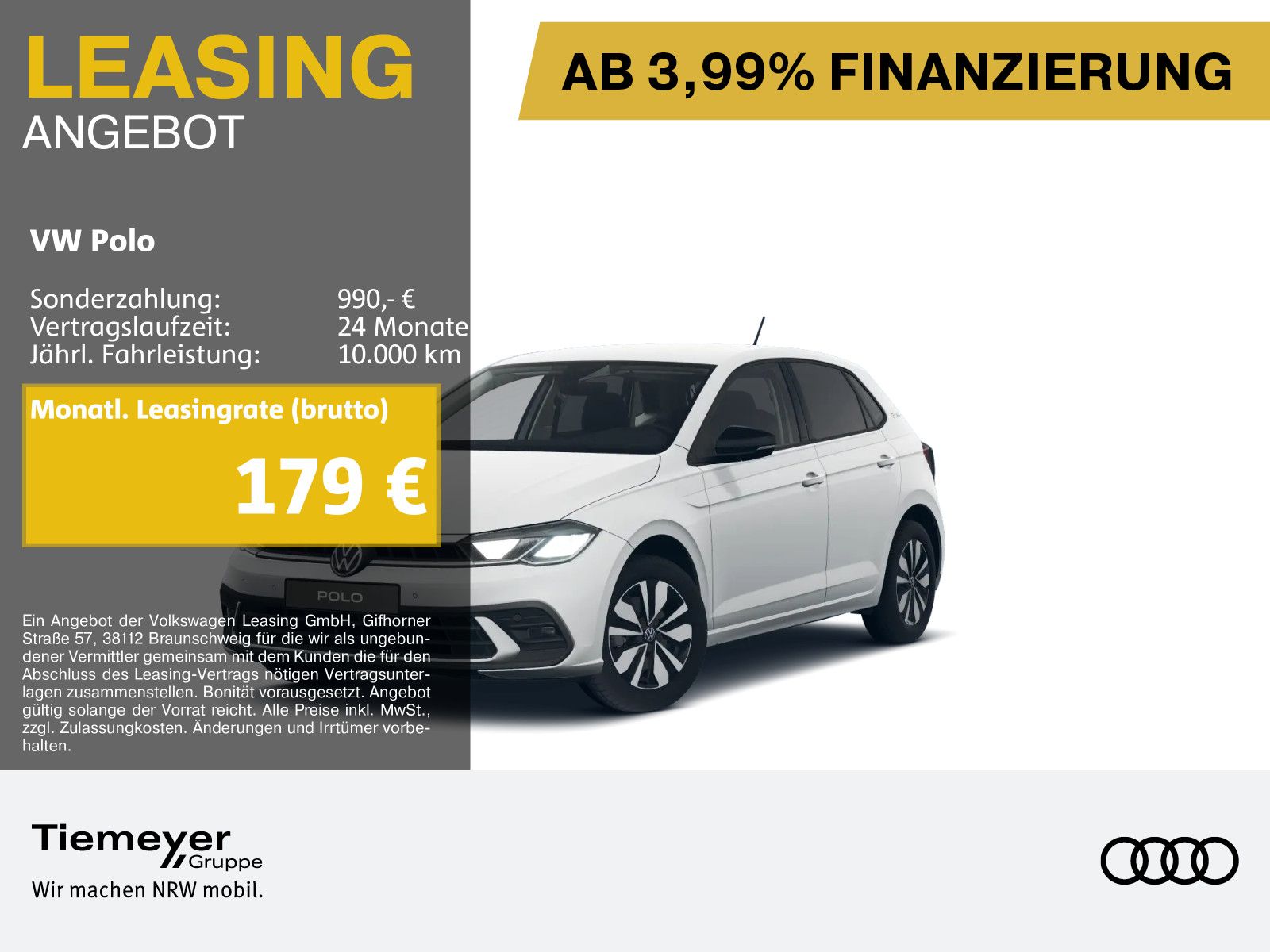 Volkswagen Polo 1.0 TSI DSG 116PS GOAL NAVI AHK KAMERA SITZ