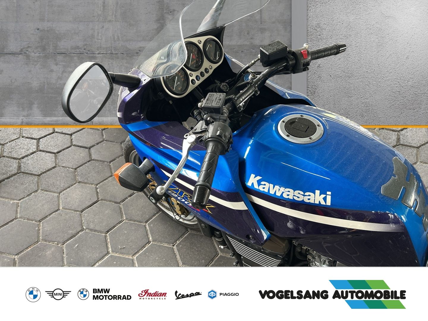 Fahrzeugabbildung Kawasaki ZRX 1200 S Akrapovic Endschalldämpfer