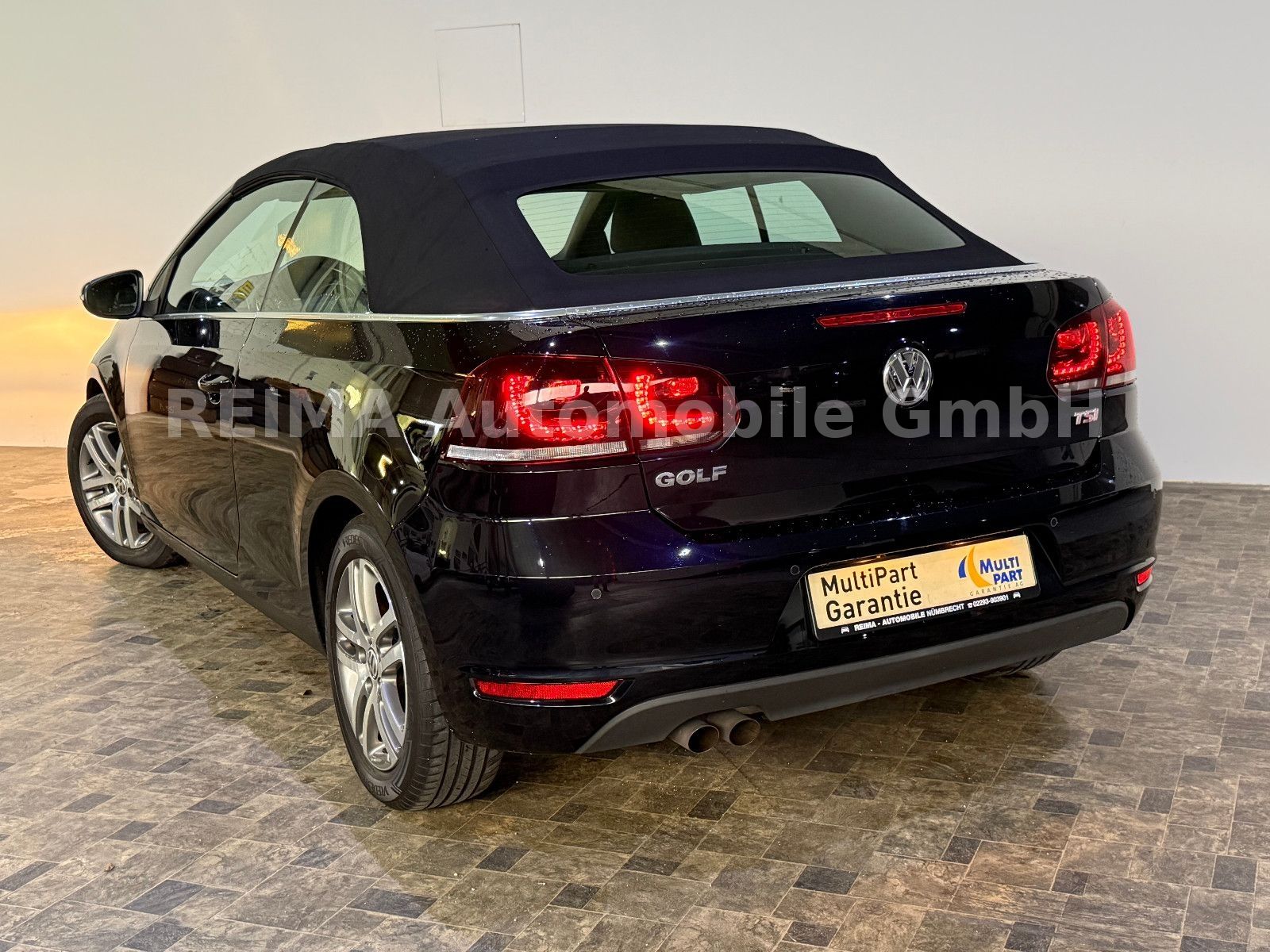 Fahrzeugabbildung Volkswagen Golf VI Cabriolet 1,4TSi, Klima, T-Leder, Alu