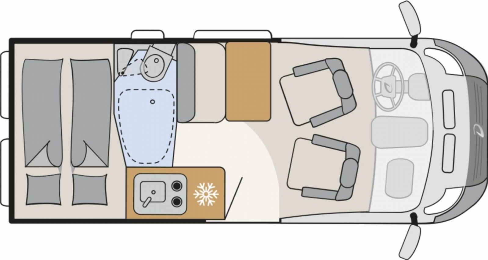Fahrzeugabbildung Dethleffs Globetrail 540 DR Fiat Dieselheizung