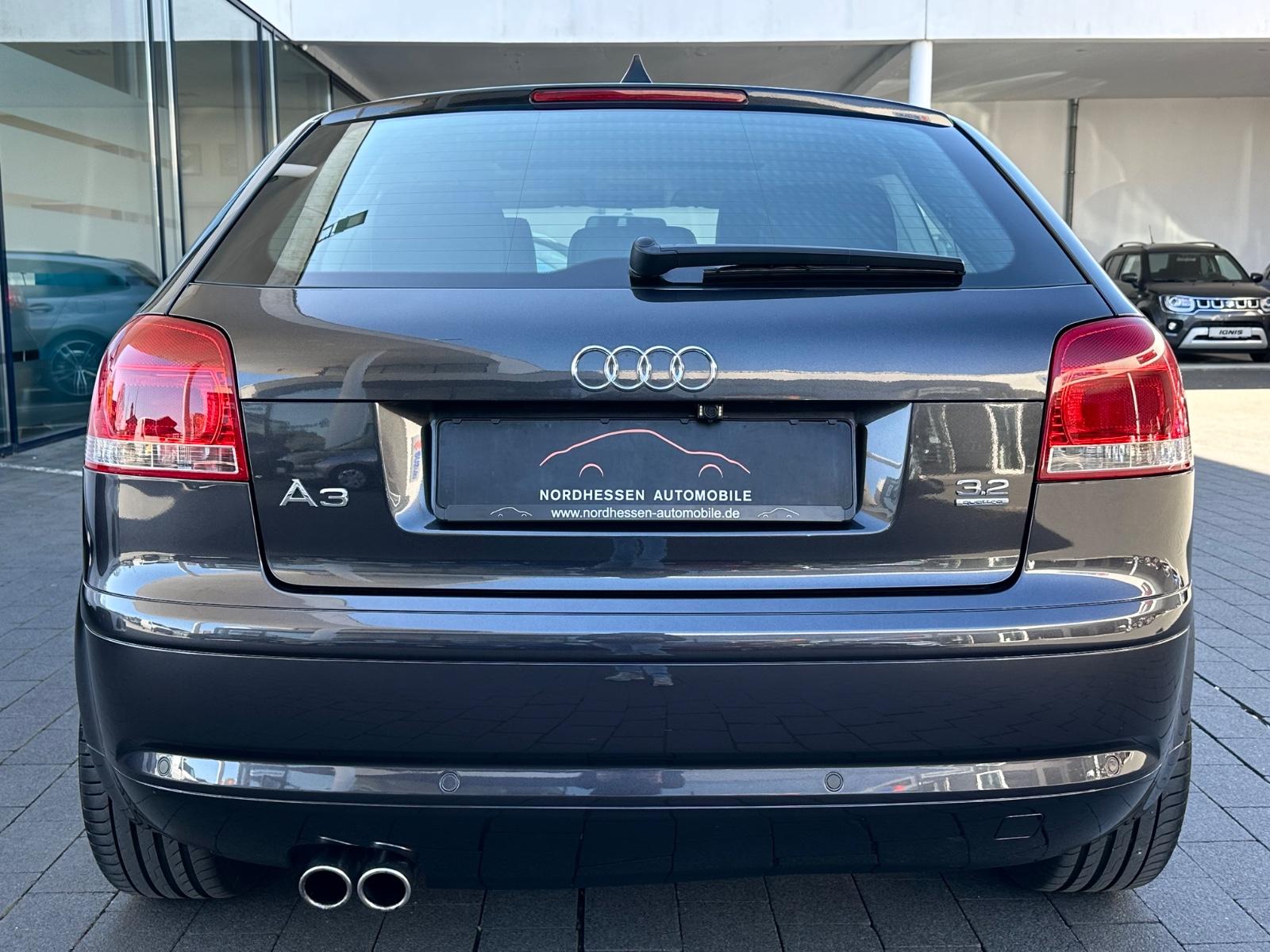 Audi A3 3.2 V6 250 ch DSG quattro / Toit ouvrant / Cuir / Chauffage auxiliaire / Caméra de recul