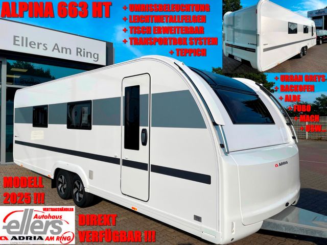 Adria 663 HT ALPINA ALDE BACK LM TISCH UMRI MACH 2025