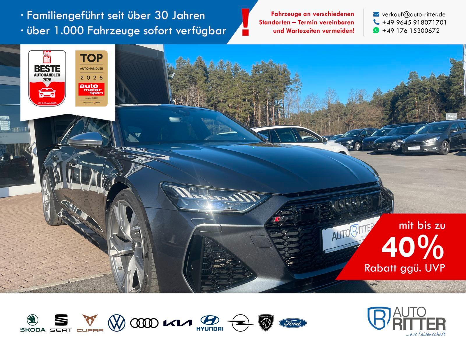 Audi RS6 Avant RS 6 SHZ+AHK+Pano+Navi+Matrix-LED+B&O