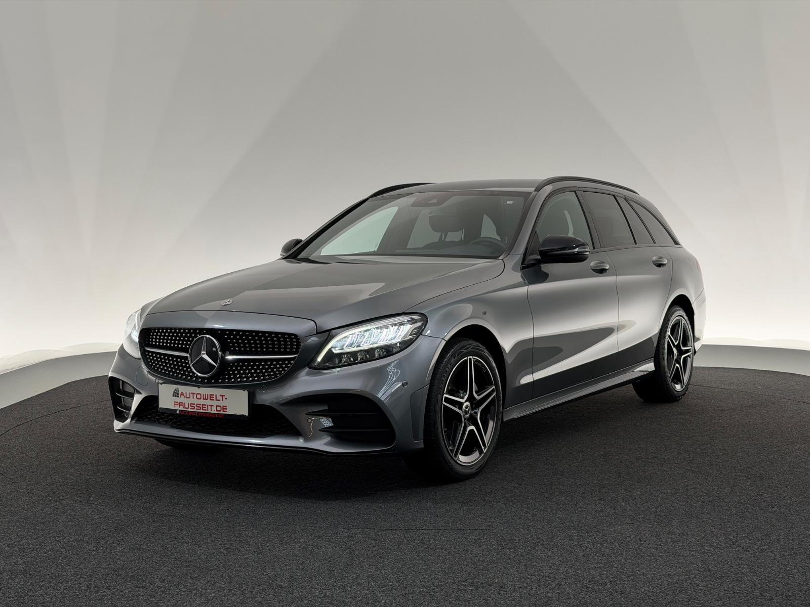 Mercedes-Benz C-Class *AMG LINE*NIGHT-LED-R.KAM-APPLE-SPUR-TEMPO, миниатюра 3