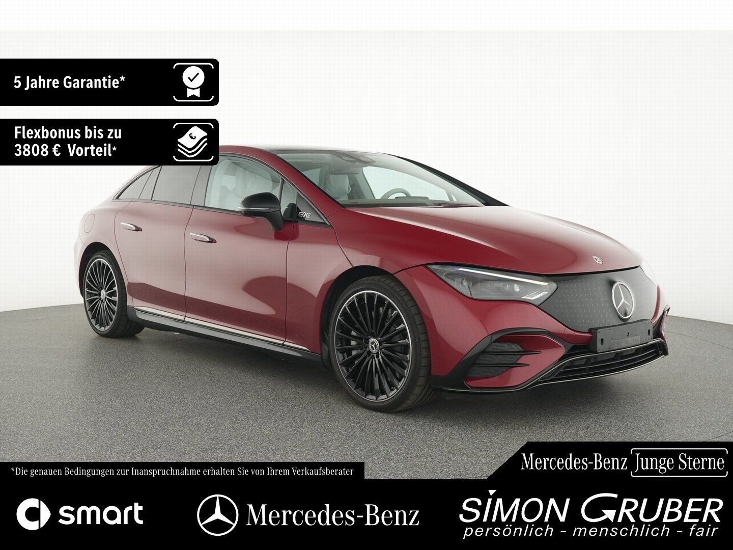 Fahrzeugabbildung Mercedes-Benz EQE 350+ AMG Pano HUD Burm Sitzklima Massage