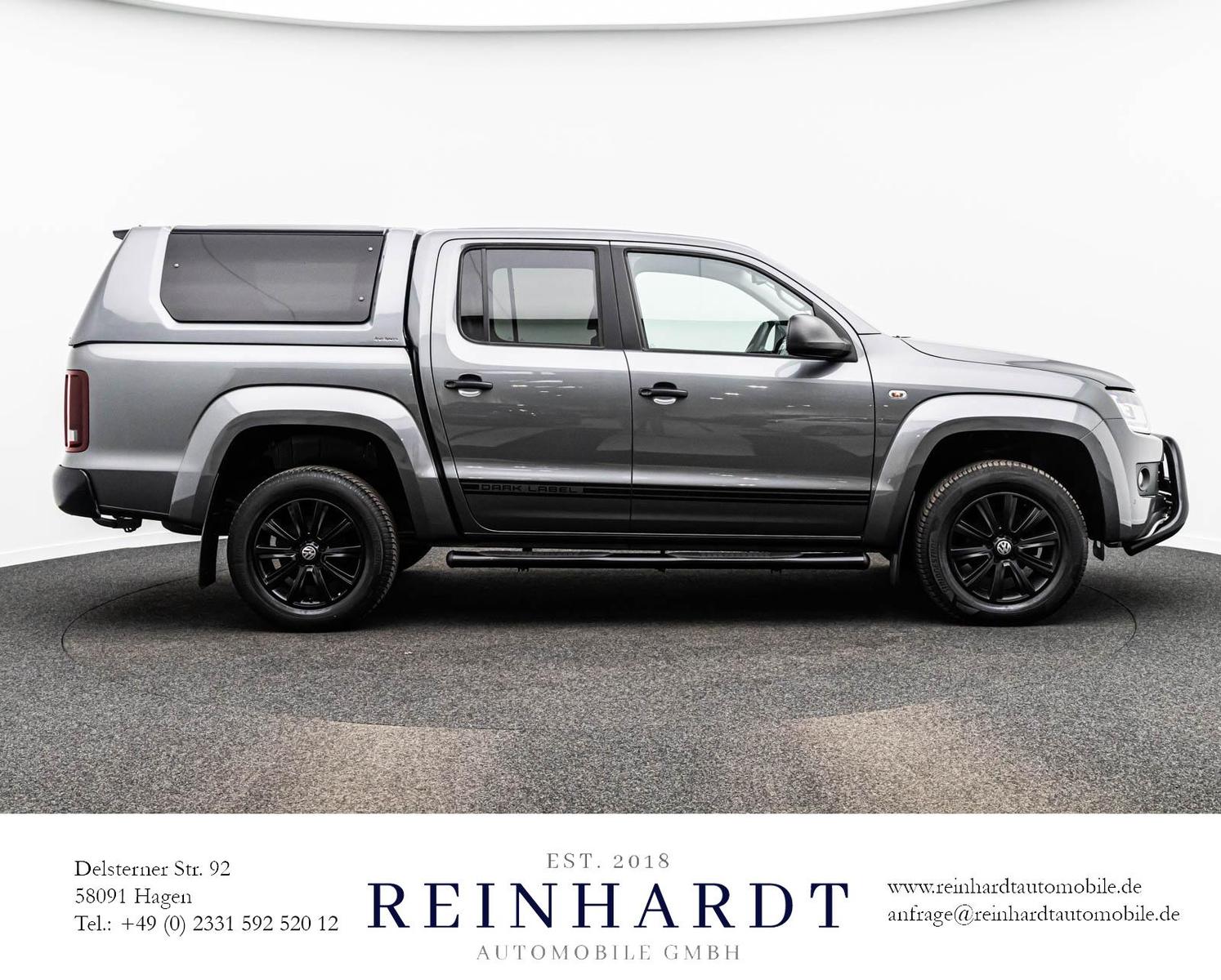 VOLKSWAGEN AMAROK DARK LABEL - 2.0 TDI 180 CH - 4MOTION - DOUBLE CAB - 115 700 KM - CAMÉRA - ATTELAGE