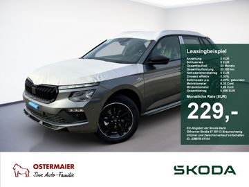 Skoda Leasingangebot: Skoda Kamiq Monte Carlo 1.0TSI MATRIX.DSG.NAV.LaneA+.S