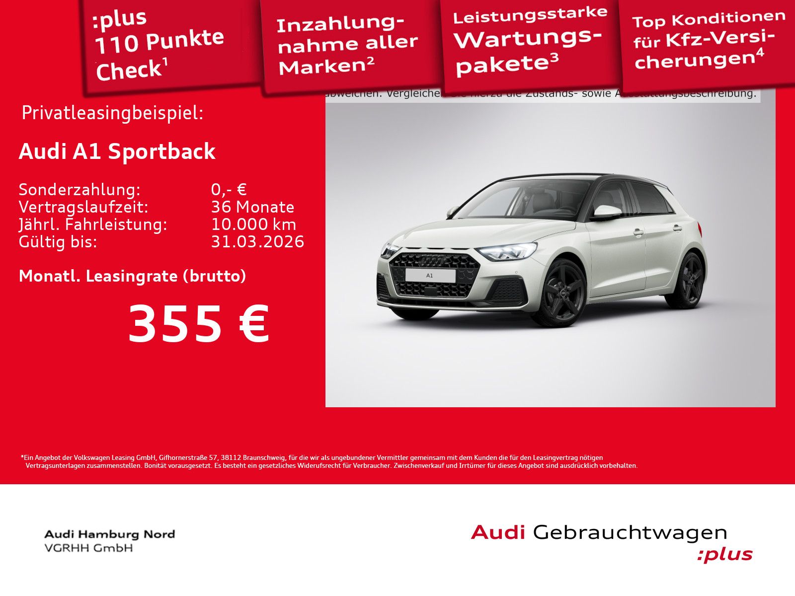 Audi A1 Sportback 25 TFSI advanced S tronic Kamera