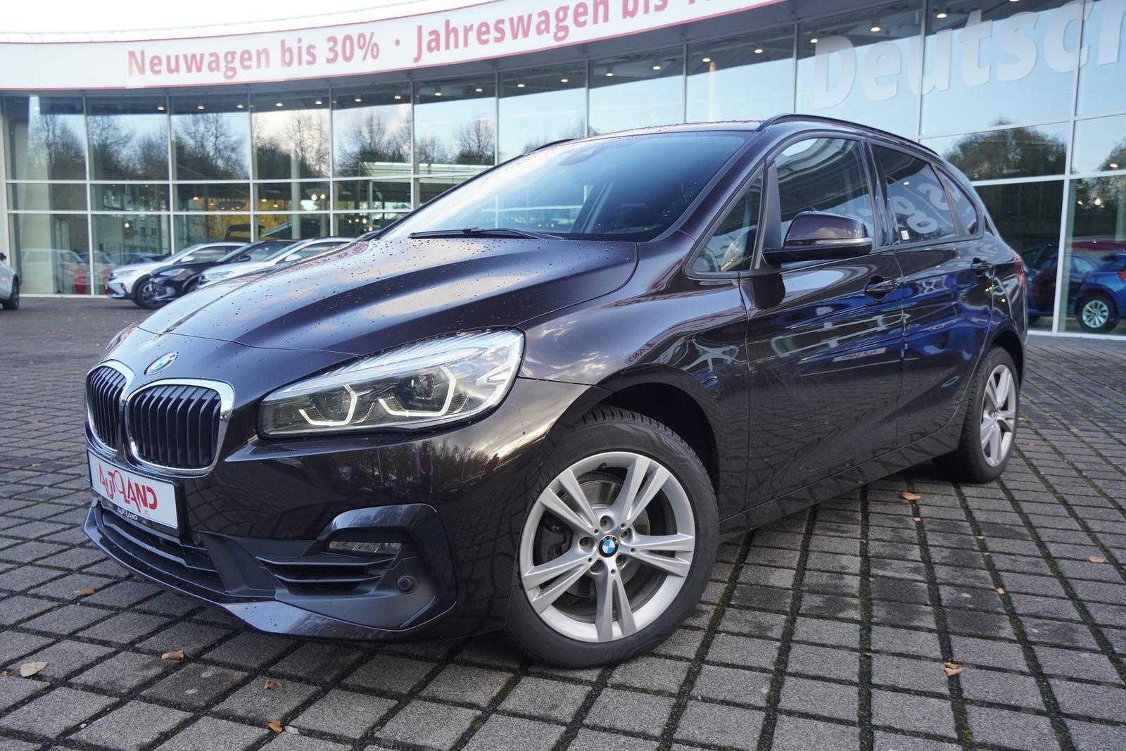 BMW 218i Active Tourer Advantage LED Tempomat PDC