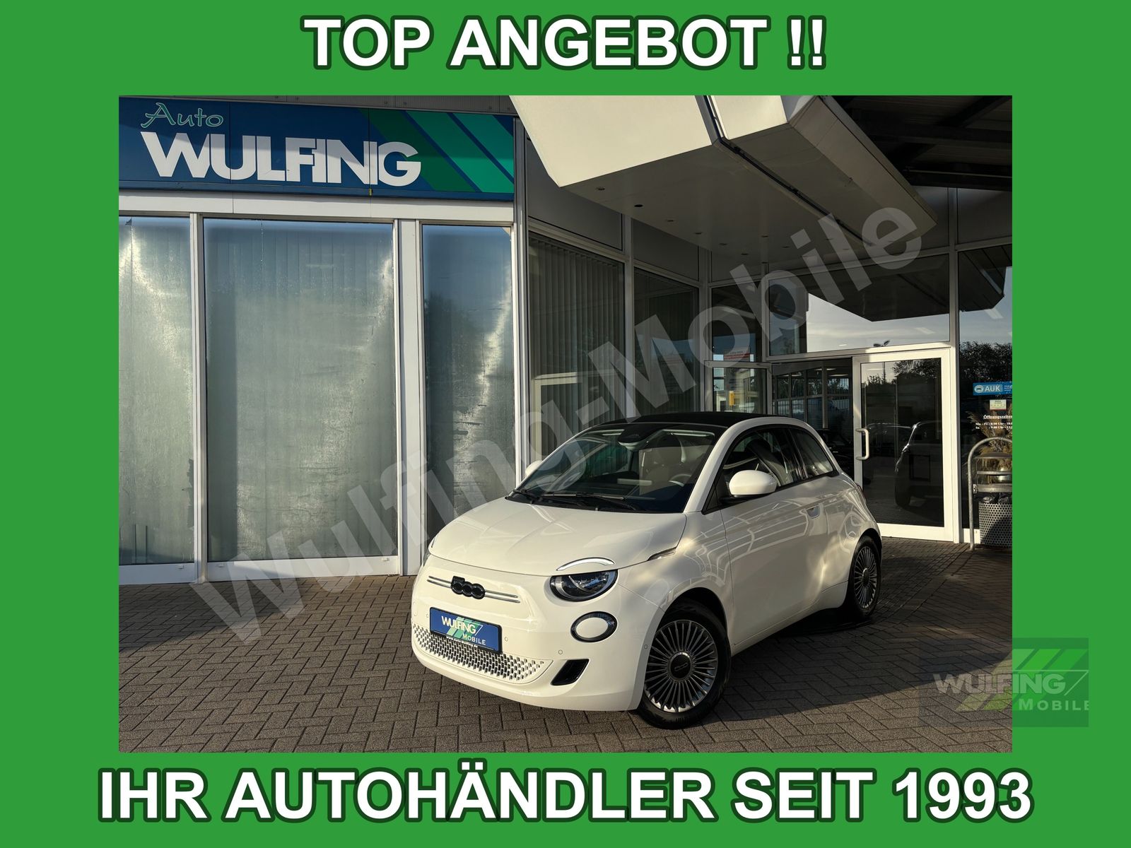 Fiat 500e Cabrio Komfort-Paket 1. Hd,