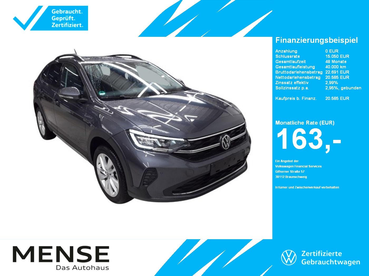 Volkswagen Taigo 1.0 TSI Life CarPlay|LED|VirtualCP|KlimaA
