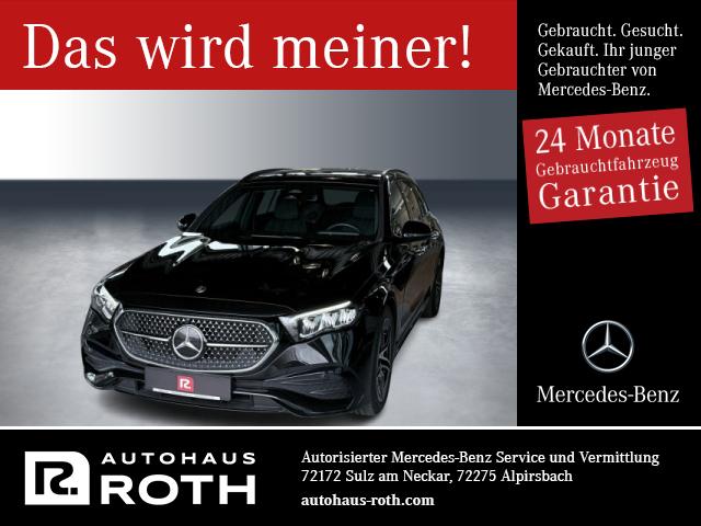 Mercedes-Benz E 220 d T-Modell AMG Night Navi Distronic AHKLED