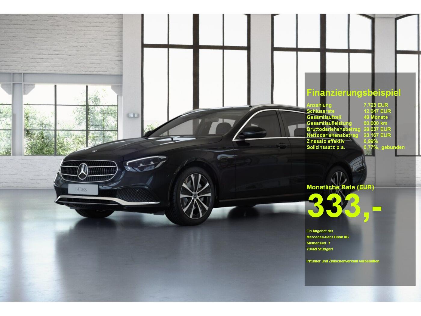 Mercedes-Benz E 300 e T AVANTGARDE+KAM+LED+TOTW+DISTR+AMBI+AHK