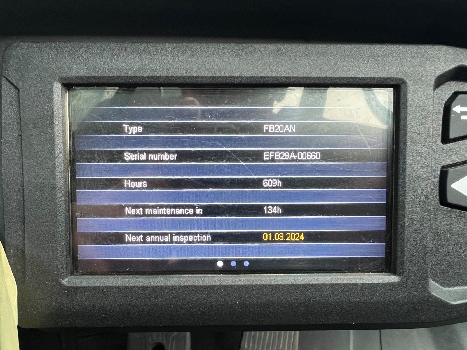 Fahrzeugabbildung Mitsubishi FB20AN / nur 609h! / 7m Hubhöhe !!