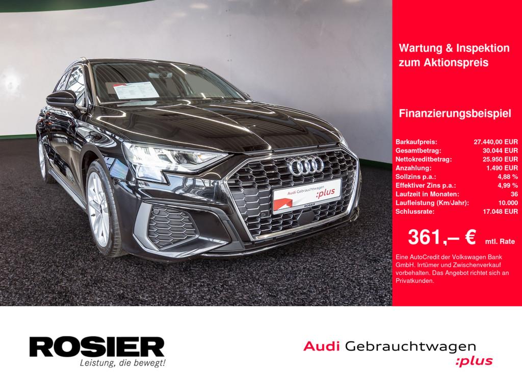 Audi A3 Sportback S line 35 TDI S tronic LED NAVI SHZ