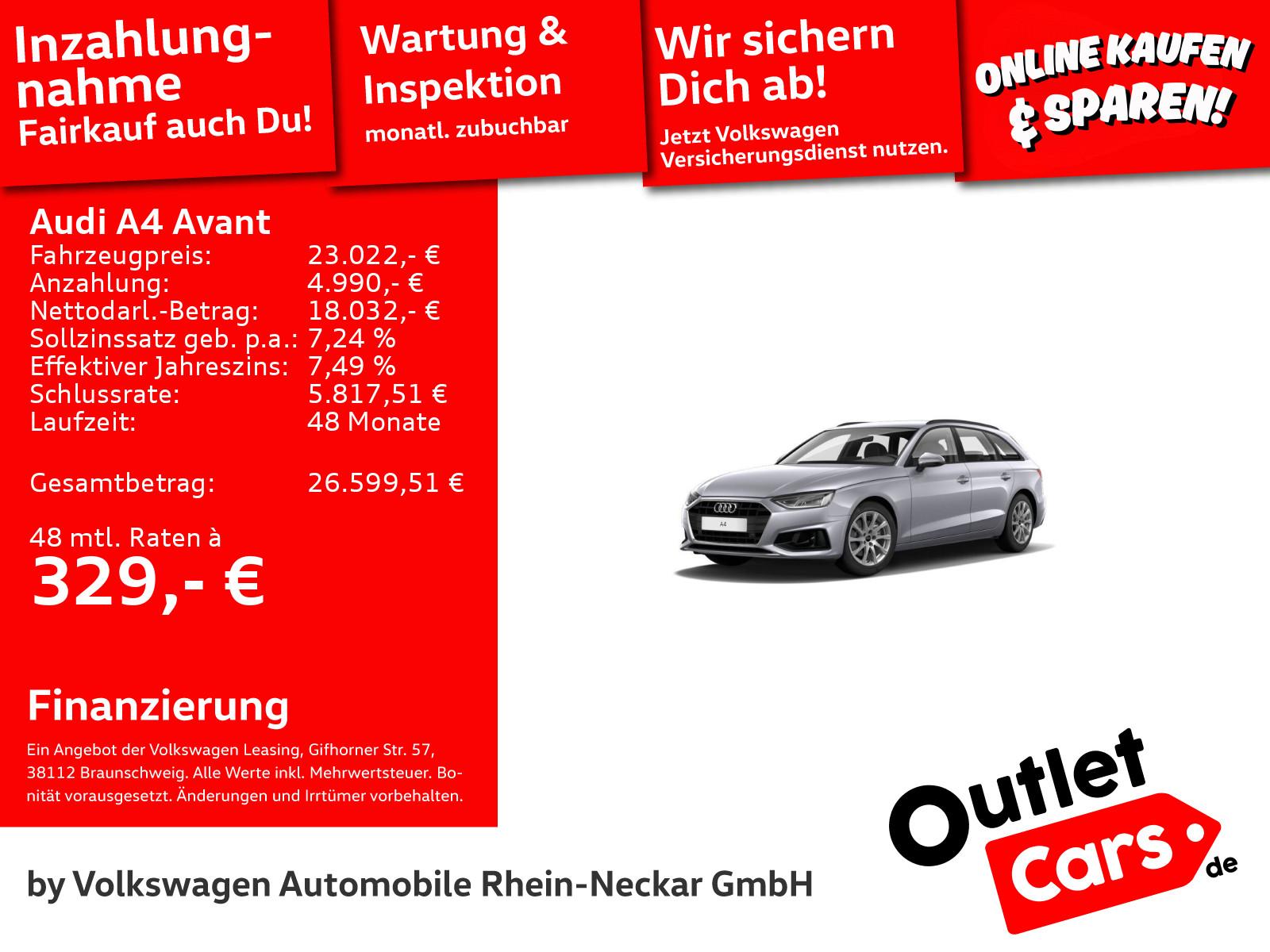 Audi A4 Avant 35 TFSI Automatik LED Navi UVM