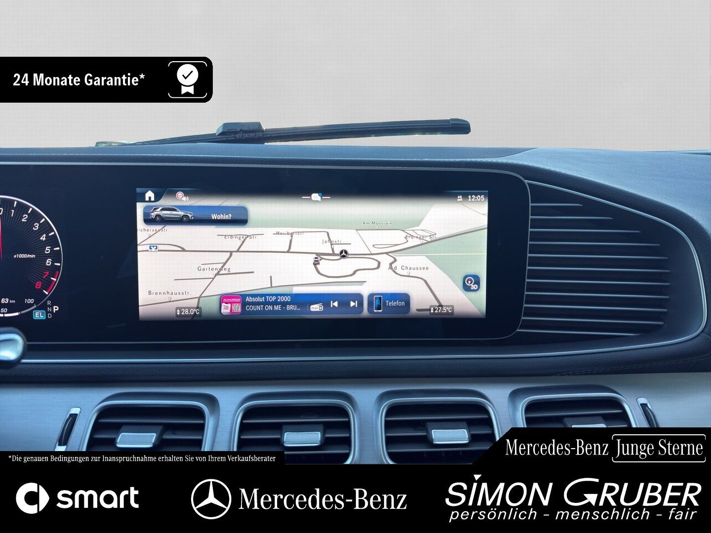 Fahrzeugabbildung Mercedes-Benz GLE 400 e 4M AMG Night Pano Airmatic Burm AHK