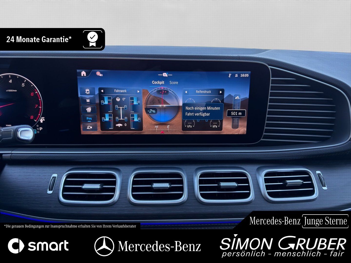 Fahrzeugabbildung Mercedes-Benz GLE 450 4M AMG Night Pano Standhzg Burm Airmatic