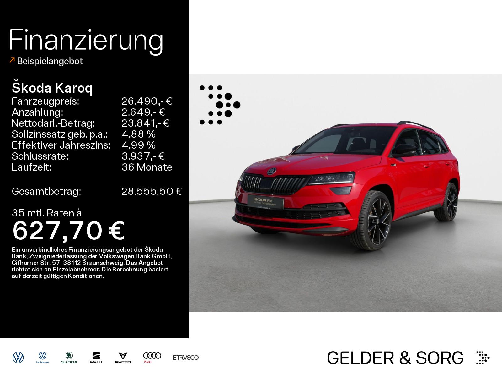 Skoda Karoq Sportline 2.0 TSI 4x4 NAVI|RFK|LED|VZE
