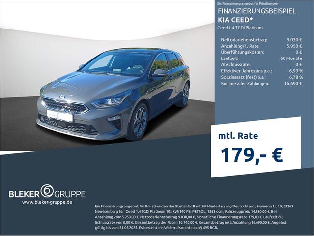 Kia Ceed 1.4 TGDI Platinum