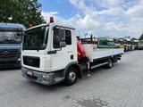 MAN TGL 8.180 4X2 BL Kran Fassi F80 - MAN Kipper