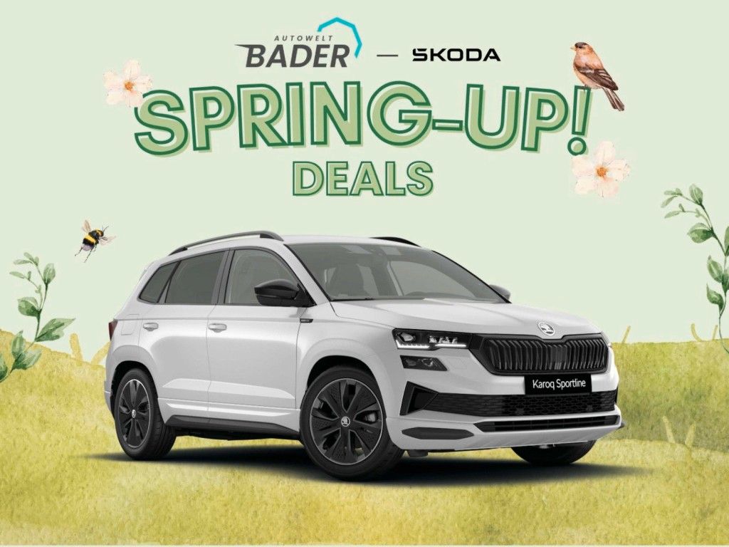 Skoda Karoq Sportline "Spring-Up" AUTOWELT-BADER!