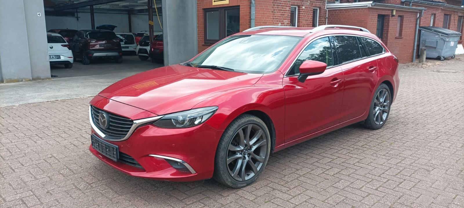 Mazda 6 Sports-Line 4x4 Automatik Navi Voll-Leder Led