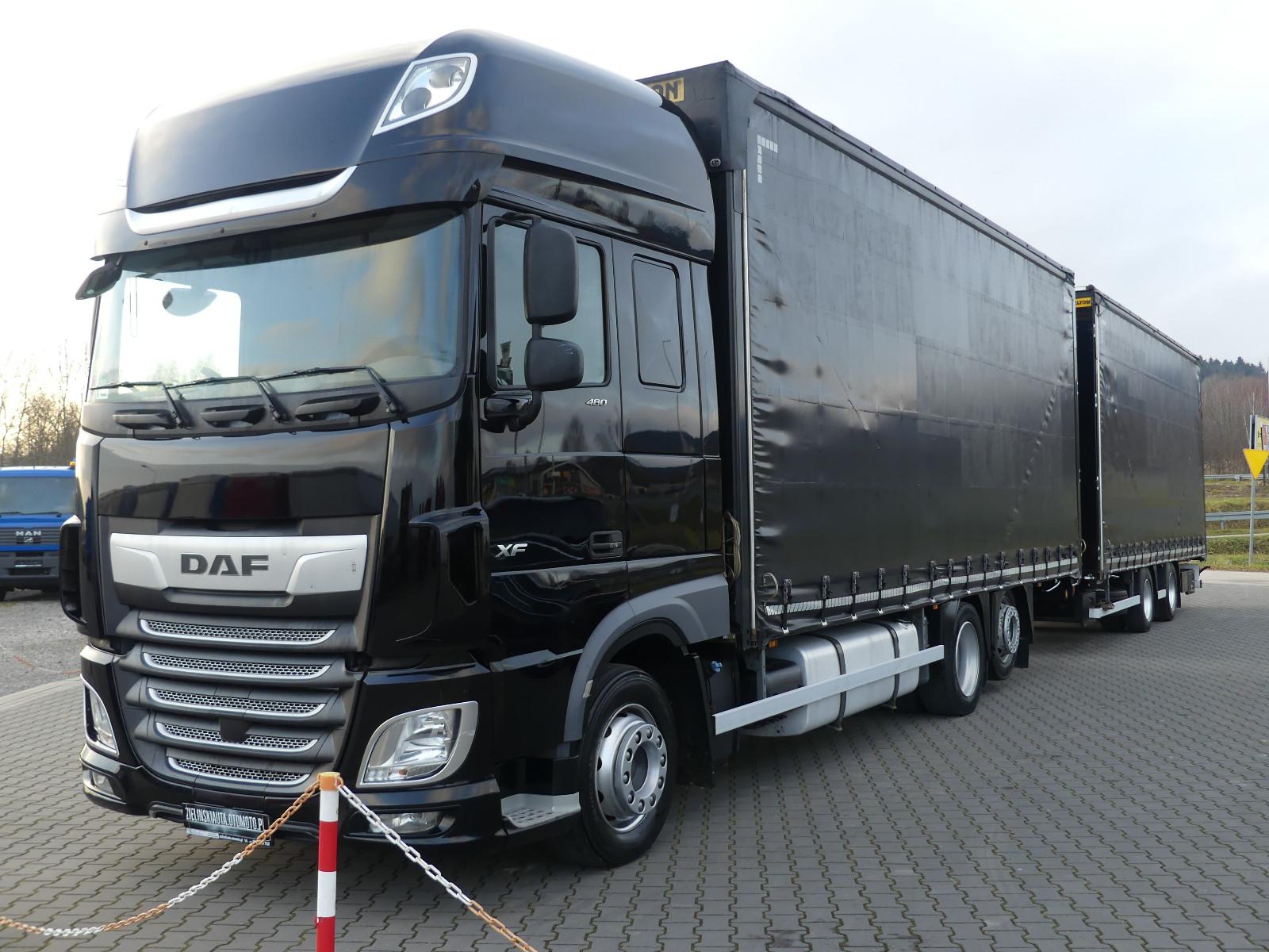 DAF XF 106.480 / EURO 6 / ZESTAW PRZEJAZDOWY /TANDEM