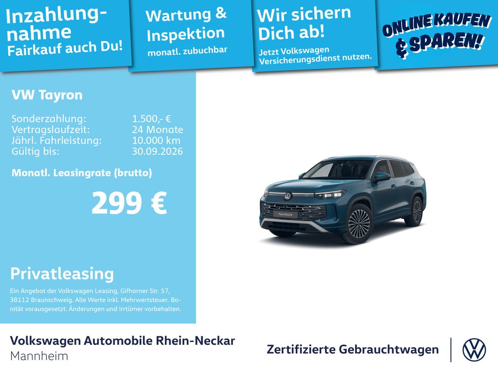 Image of Volkswagen Tayron